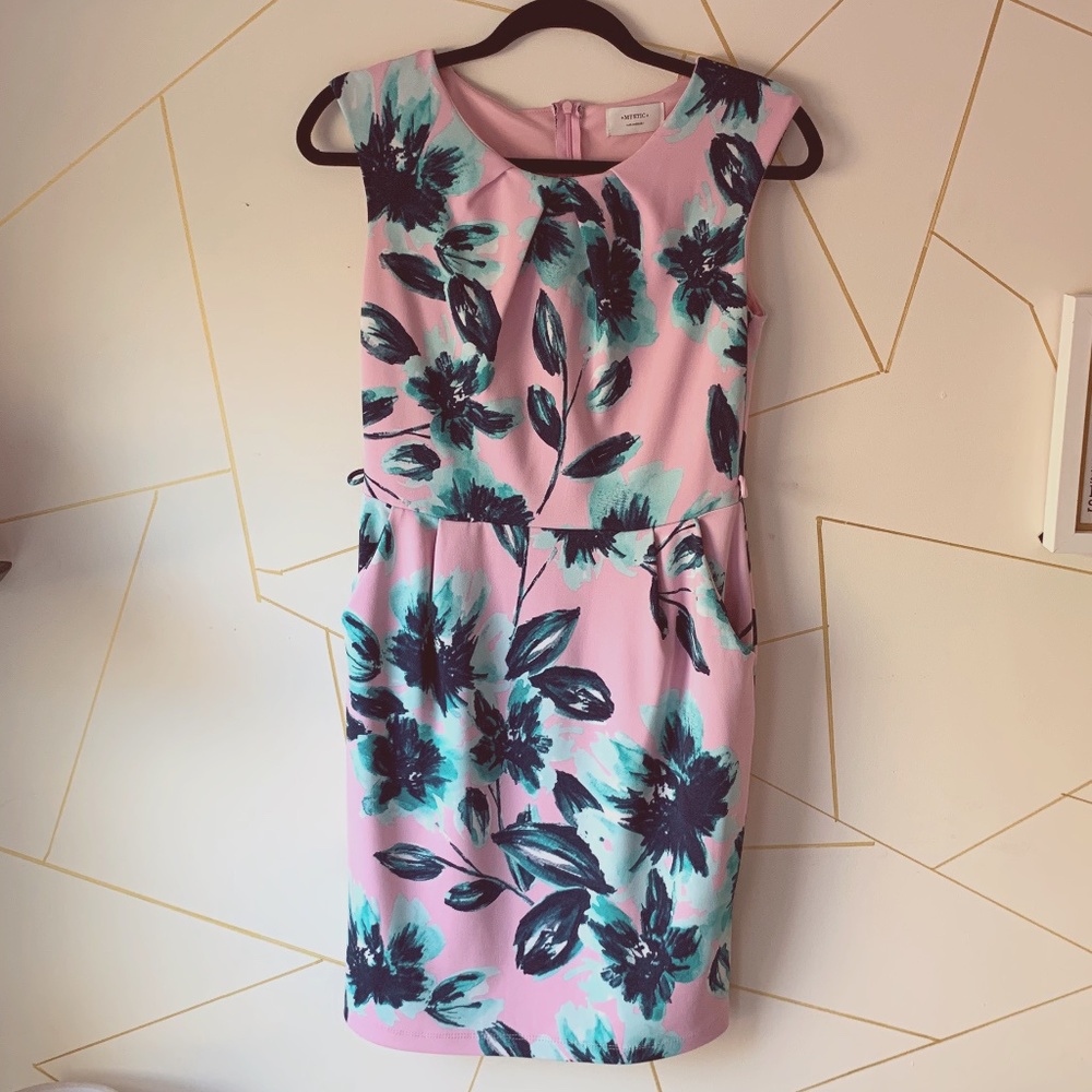 Modcloth Floral Sheath Dress